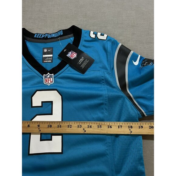 Carolina Panthers #2 DJ Moore Nike On‎ Field Football Jersey Women's Large Blue. - Picture 7 of 10